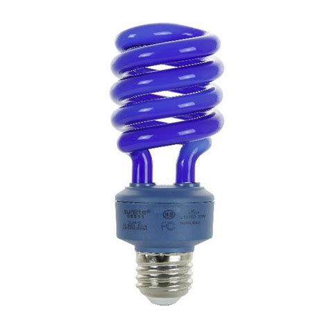 Sunlite 24w Blue Super Twist Compact Fluorescent Colored Bulb Bulbamerica