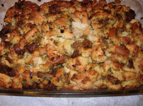 Moms Sausage Stuffing Just A Pinch Recipes