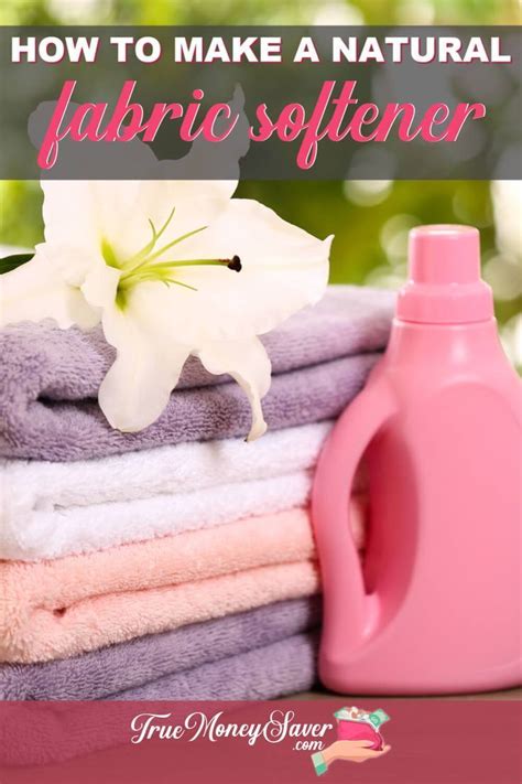 How To Make A Natural Fabric Softener Right Now Homemade Fabric