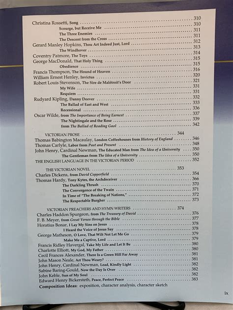 Abeka 12th Grade English Literature (2nd Ed.) Set of 2 - SCAIHS South