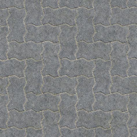 High Resolution Seamless Textures Tileable Concrete Brick Pavement Texture