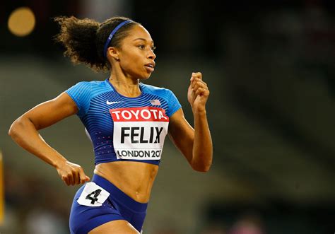 She excelled from the start. Allyson Felix joins calls for Nike to support pregnant ...