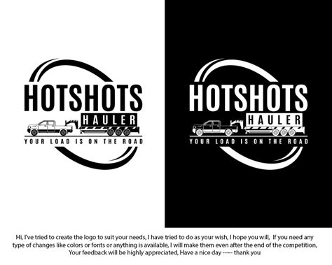 logo design contest for hotshots hauler hatchwise