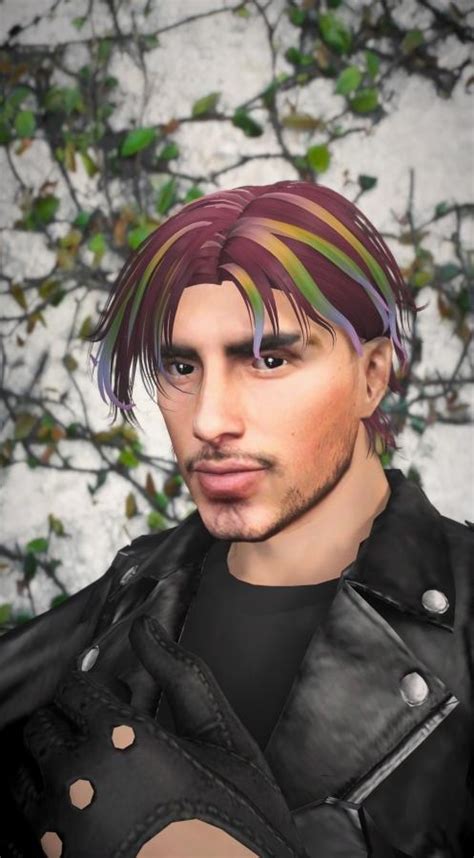 Rainbow Highlights Hair Mp Male Gta5