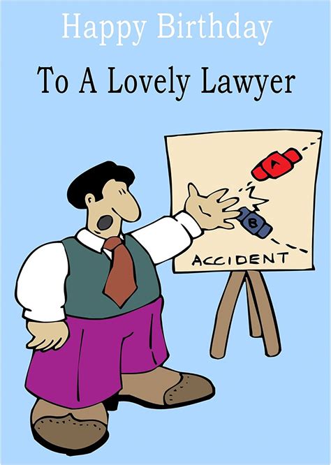 Lawyer Birthday Card Uk Stationery And Office Supplies