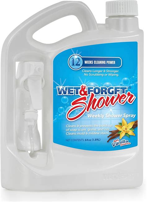 Wet And Forget Shower Cleaner Weekly Application Requires No Scrubbing