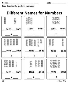 Looking for free printable kindergarten math worksheets or preschool math worksheets for your child? 2nd Grade - Go Math - Chapter 1 Overview & Activities by A Clean Slate Studio
