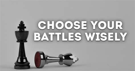 Choose Your Battles Wisely Self Hypnosis Download