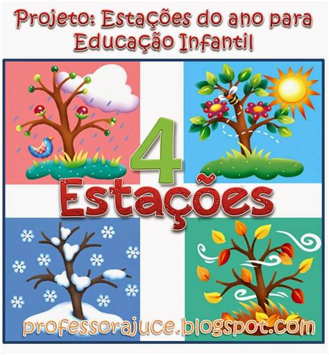 Atividades Sobre As Estações Do Ano Educação Infantil