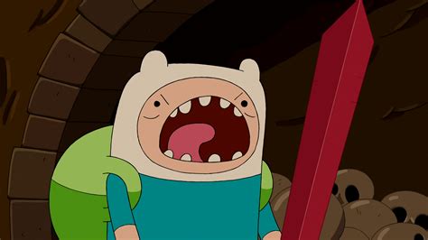 Image S5 E12 Finn Screaming With Confidencepng Adventure Time Wiki