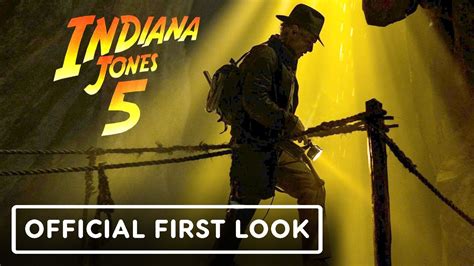 Indiana Jones Official First Look Harrison Ford Movie Youtube