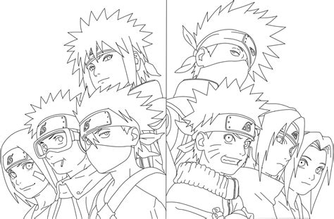 Naruto Outline Drawing At Getdrawings Free Download