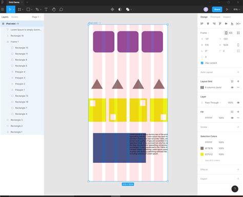 Steps To Create Layout Grid In Figma