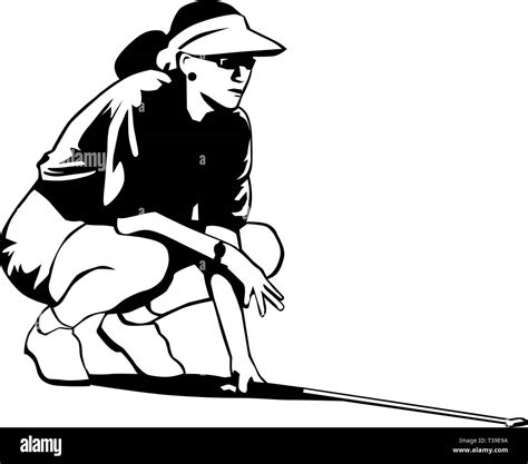 Golfer Vector Illustration Stock Vector Image And Art Alamy