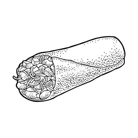 Download 200+ Burrito Coloring Pages PNG PDF File