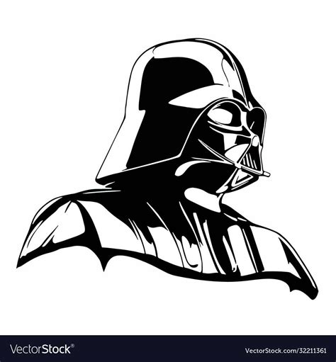 Darth Vader Clip Art Black And White Vansoldskoolgold