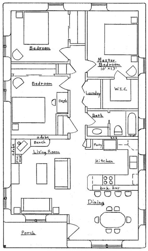 To disappear to a remote house off grid requires both technology and tenacity. layout similar to ours but front door is on the side | Off ...