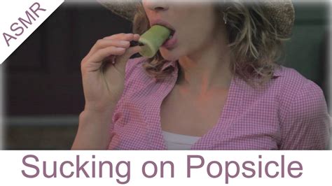 Binaural Asmr Sucking And Eating A Popsicle Long Version L Mouth