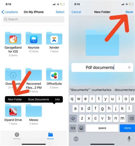 How To Make Folders Iphone Files App Ios 17 Updated