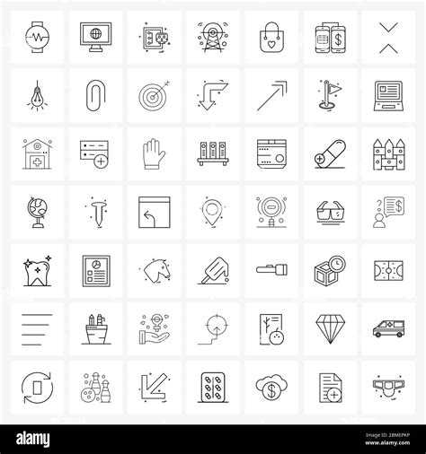 49 Universal Icons Pixel Perfect Symbols Of Valentine Handbag