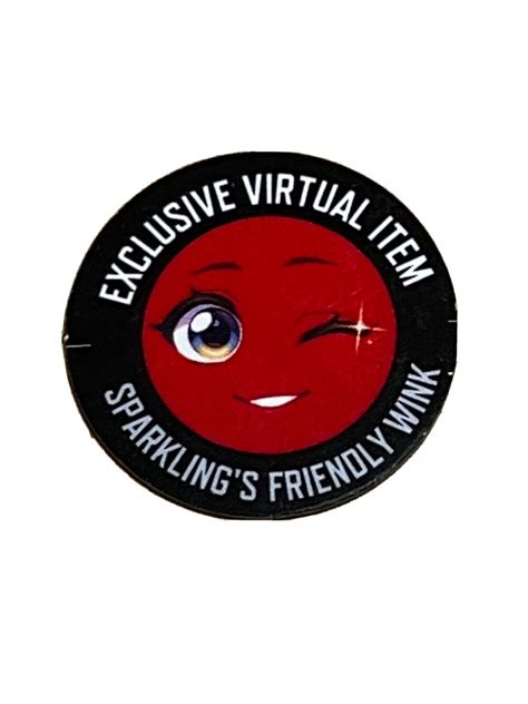 Roblox Creator Sparklings Friendly Wink Virtual Code Only Same Day