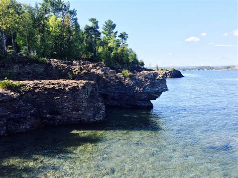 Marquette tourism marquette hotels marquette bed and breakfast. Black rocks in Marquette. : Michigan