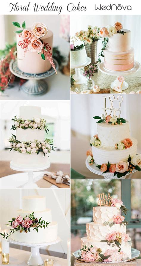 Check out different materials, designs, and shapes used by professionals. 15 Most Unique Floral Wedding Cakes Ever That Will Inspire ...