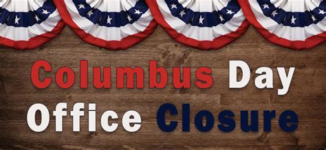 County Offices Closed On Columbus Day Columbustimes