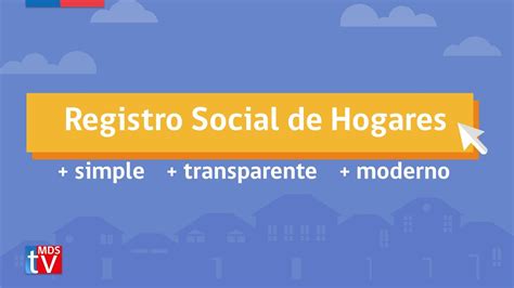 El registro social de hogares es una moderna base de datos que contiene información aportada por las personas y bases administrativas que posee el estado y su objetivo. Registro Social de Hogares - YouTube