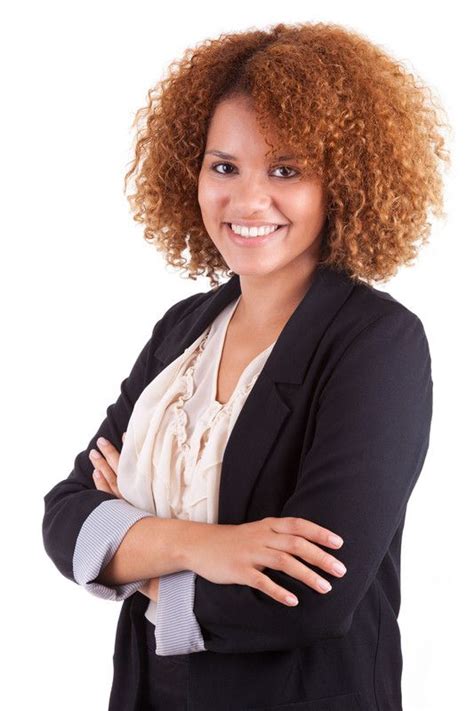 Black Girl African American Business Business Women African Portrait