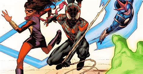 Miles Morales Iron Man And Captain America Round Out All New All