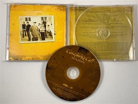 Signed Autographed Caedmon S Call Cd Back Home Essential Records