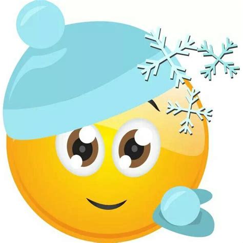Winter Smiley Emoji Funny Emoticons Smiley