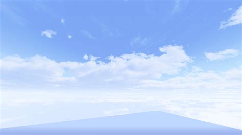 Minecraft Realistic Cloud Texture