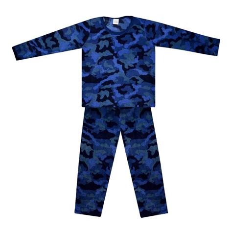 Pijama George Talla 10 Dino Camuflaje Azul Walmart