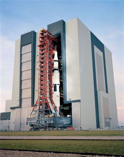 Vehicle Assembly Building At Kennedy Space Center Space Center