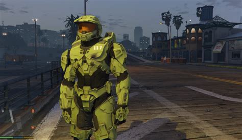 Master Chief Halo Infinite Add On Ped Gta5