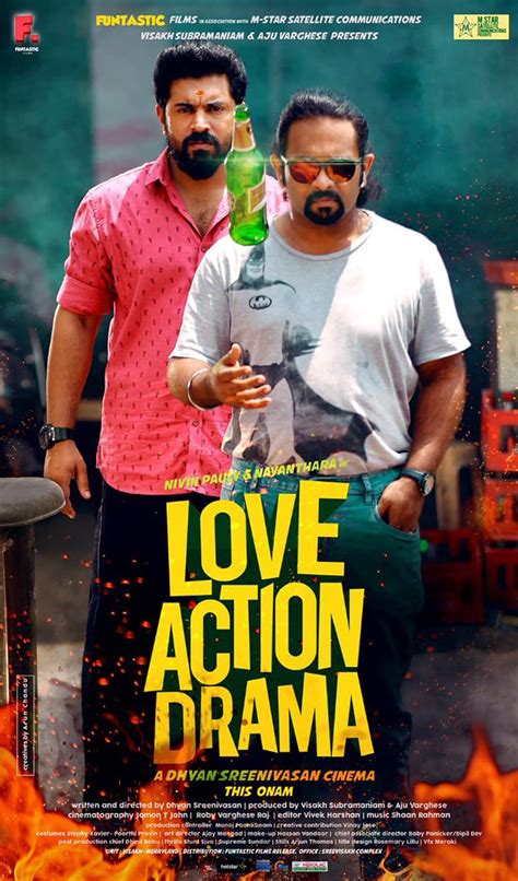 Aju Vargheses Stylish New Look In Love Action Drama Poster Grabs