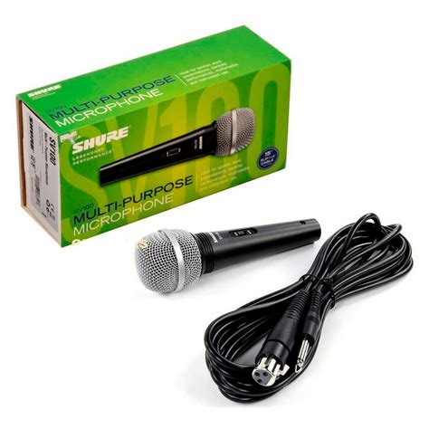 Shure Sv100 Micrófono Original Alámbrico Profesional Audio Store
