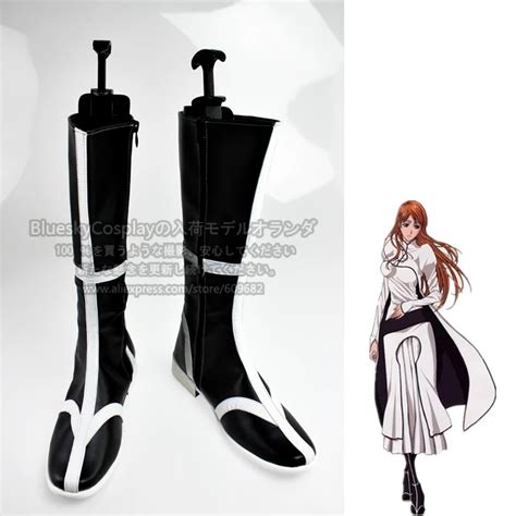 Bleach Inoue Orihime Cosplay Shoes Boots Custom Made S15 In Shoes From