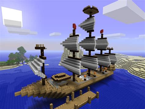 Two Awesome Ships Schematicworld Save Minecraft Map