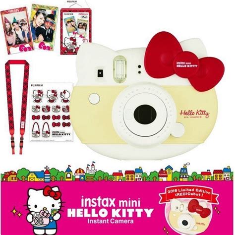 Fuji Instax Mini Hello Kitty Camera Red