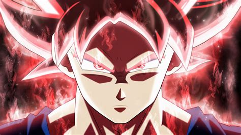 Wallpaper Son Goku Dragon Ball Super Anime Boys Dragon Ball Red Eyes