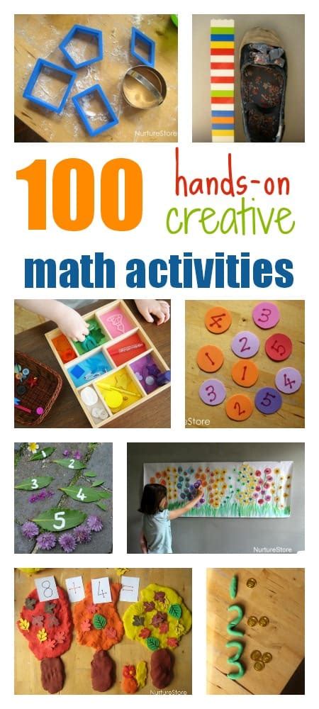Hands On Creative Math Activities For Children Nurturestore