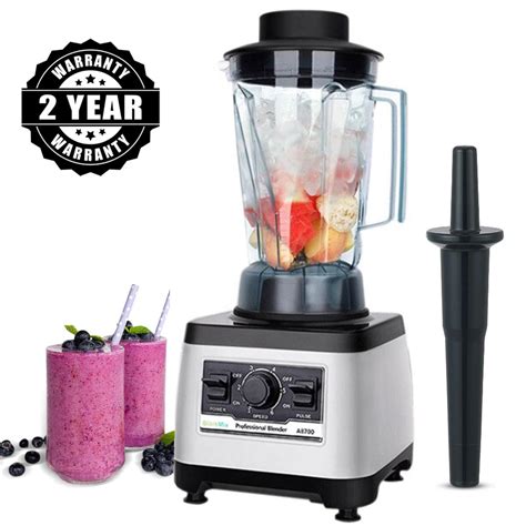 Ultra High Speed Commercial Heavy Duty Blender Mixer Professional