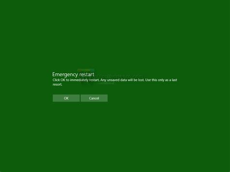 How To Perform An Emergency Restart Of Windows 10