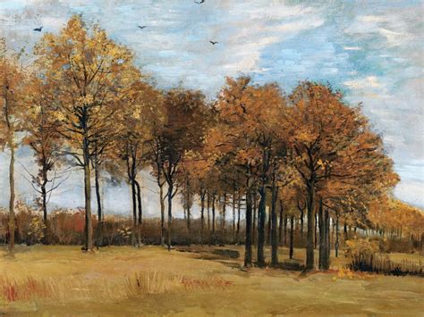 Autumn Landscape Vincent Van Gogh Als Kunstdruck Oder Gemälde