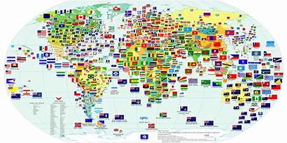 Flags Countries Around Globe Magazine Taekwondo Website