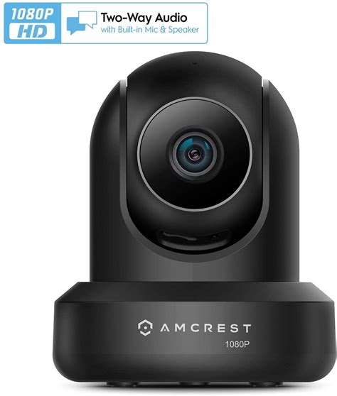 Amcrest 1080p Wifi Camera Indoor 2mp Pantilt Home Security Camera
