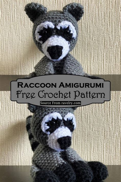 Free Crochet Raccoon Patterns